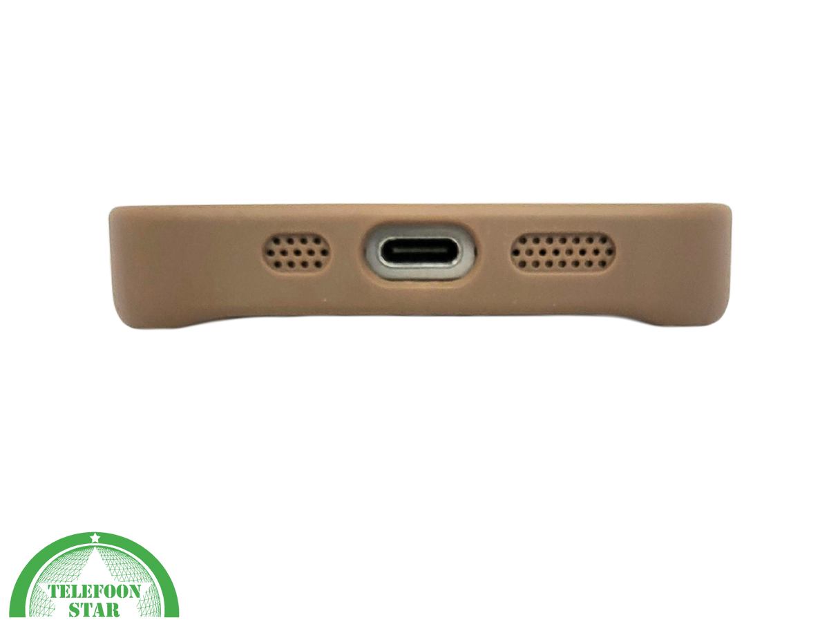 iPhone 15 Pro Hoesje met Ringhouder – Luxe Bescherming in Bruin-Zwart Design