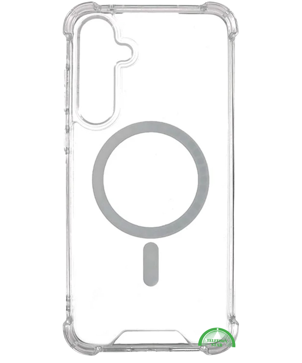 Hoesje voor Samsung Galaxy S23 Plus transparant TPU, Slank, Sterk & MagSafe-Compatibel