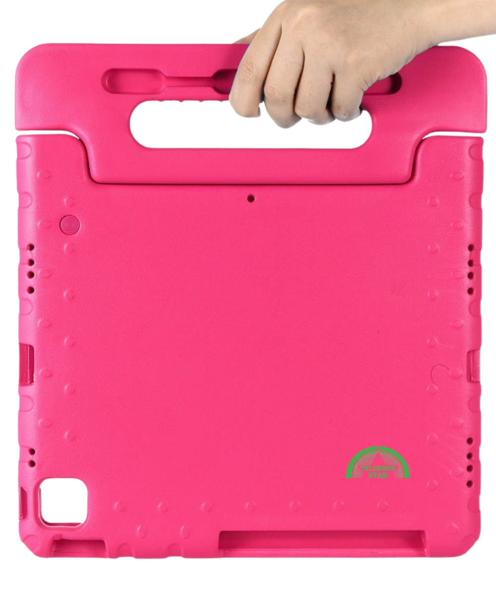 iPad Air 11 (2026, 2025 & 2024) Kinder hoesje Met Handvat Rood
