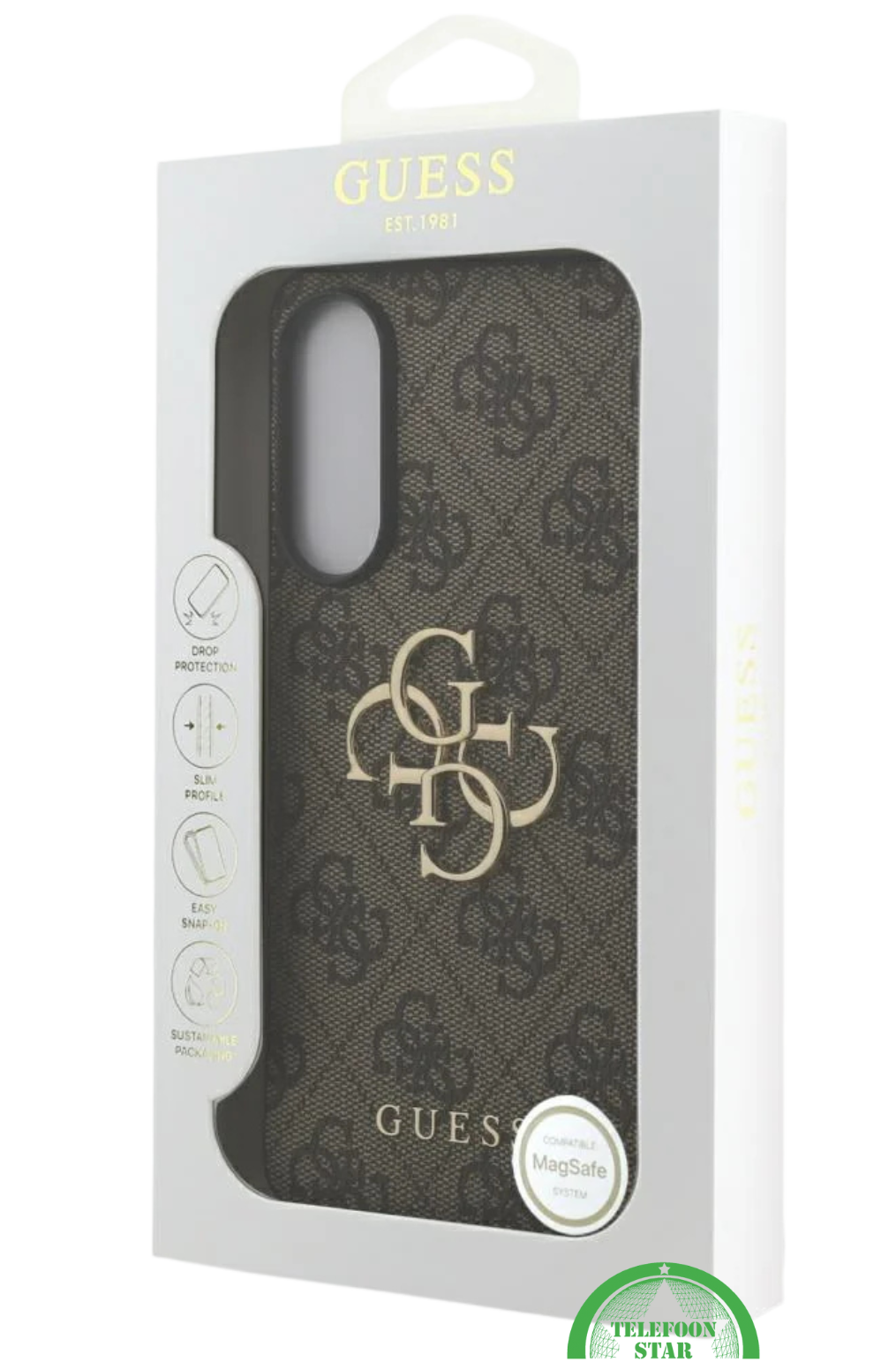 Hoesje voor Samsung S25 Edge – Bruin
