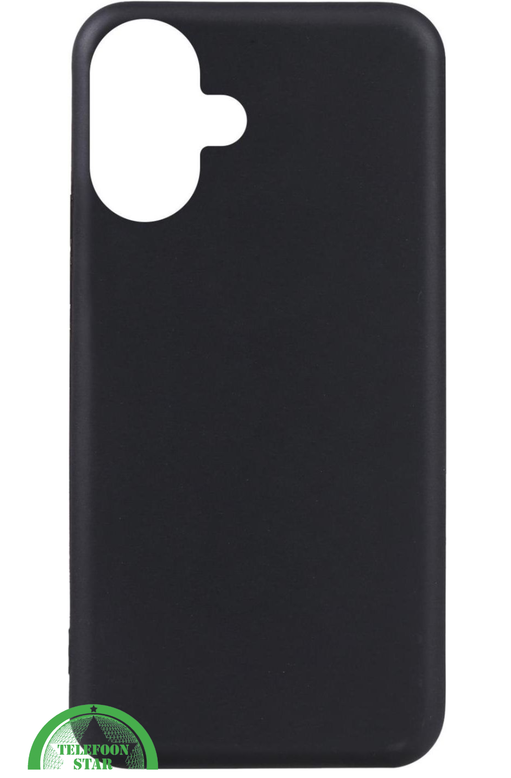 Silicone Hoesje voor iPhone 17 – Zwart, Modern en Betrouwbaar