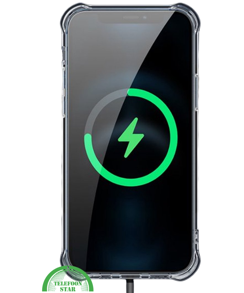 Hoesje voor iPhone 12 Mini Silicone, Slank, Sterk & Transparant MagSafe