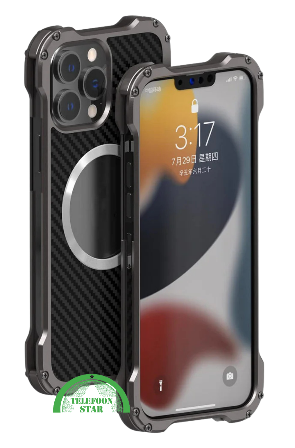 Stoere Rugged ProtectCase voor iPhone 14 Pro Max – extra sterk & klaar voor elke klus