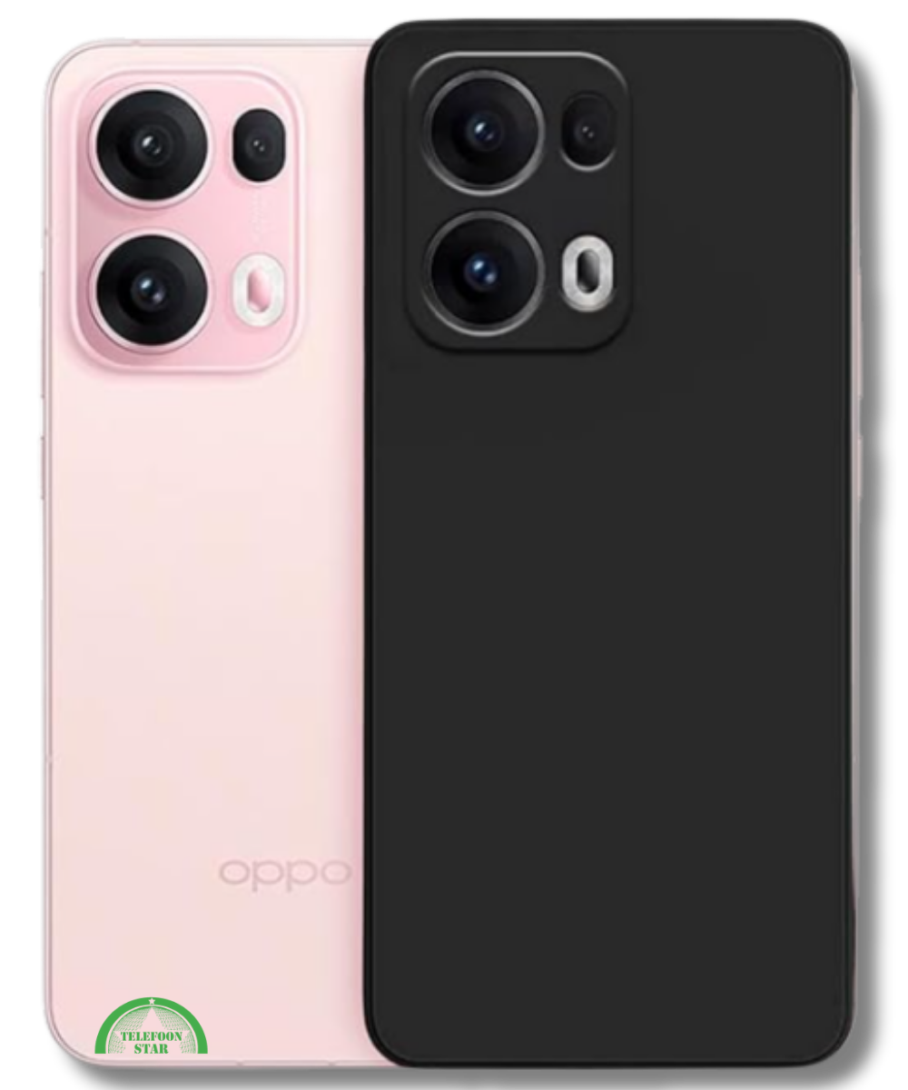 Zwart Hoesje voor OPPO Reno 13 Pro Slank Flexibel & Krasbestendig