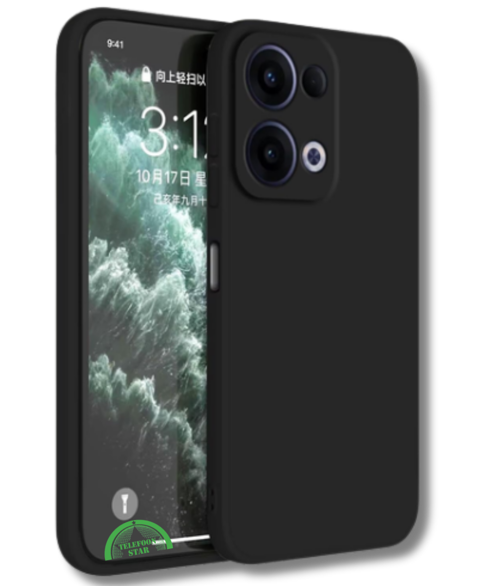 Zwart Hoesje voor OPPO Reno 13 Pro Slank Flexibel & Krasbestendig