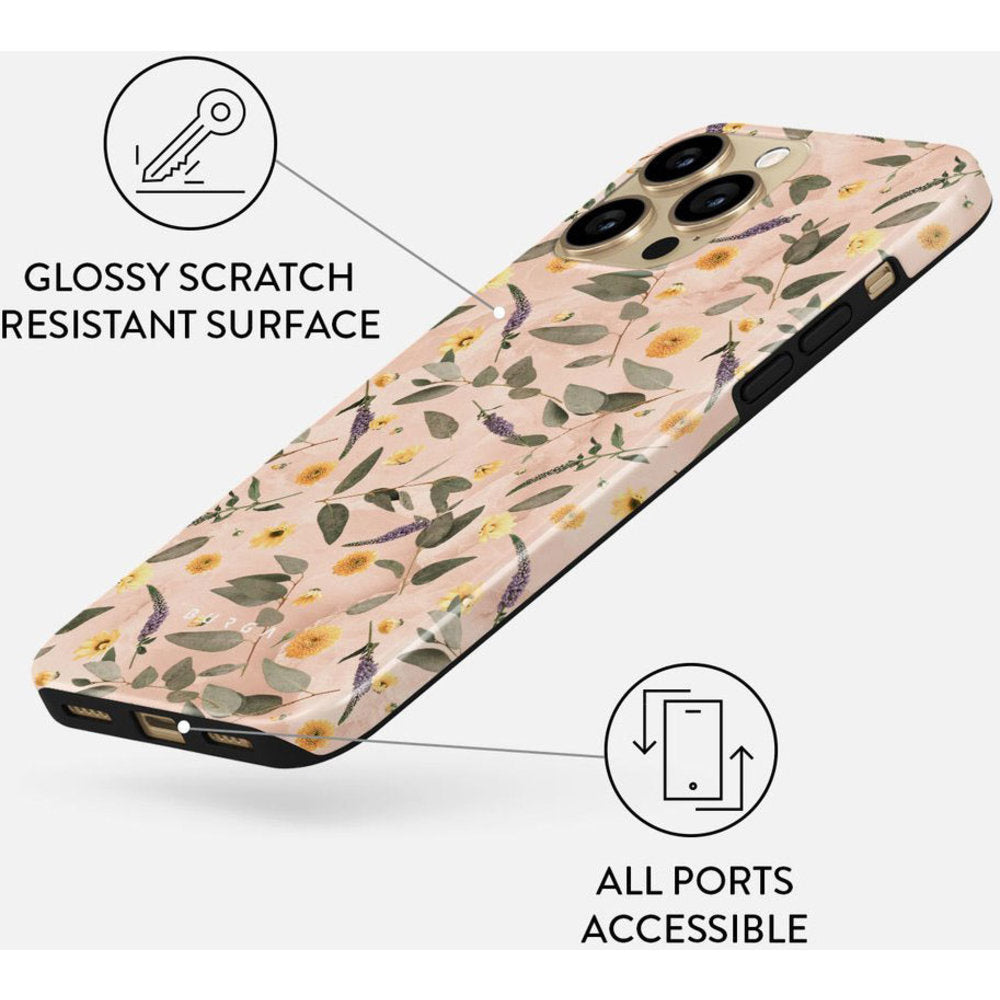 iPhone 13 Pro hoesje Pink Flowers