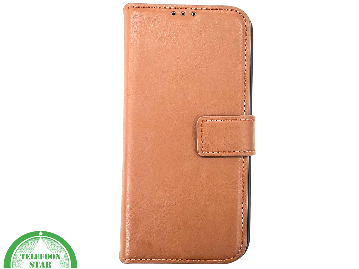 iPhone 15 Pro 2-in-1 Bookcase Hoesje Bruin – Magnetisch & Stijlvol | Telefoonstar