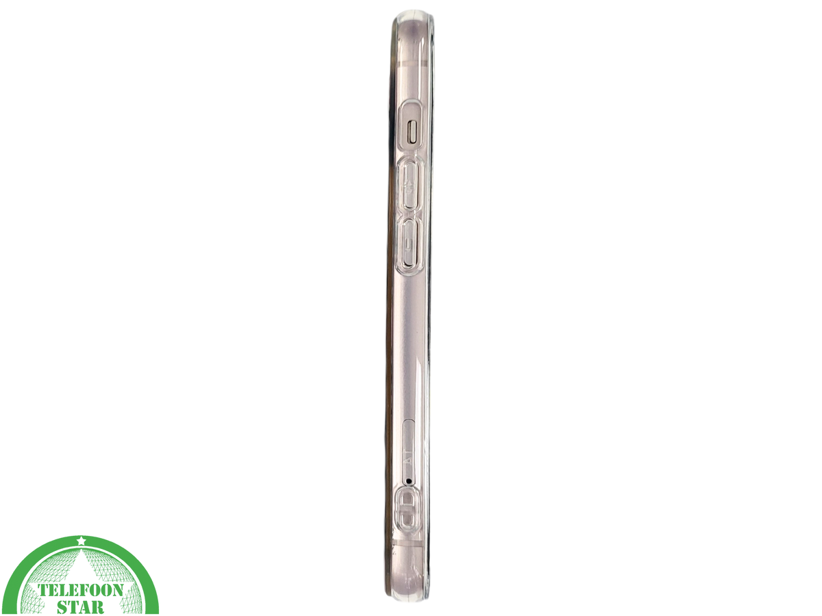 ClearMag Halo – Transparant iPhone 13 / 14 Hoesje met Witte Magneetring | Telefoonstar.nl