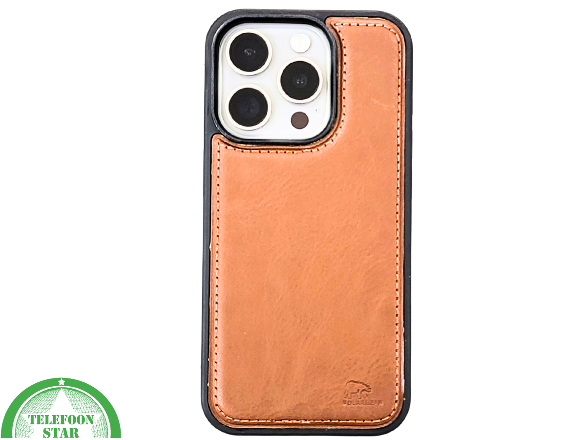 iPhone 15 Pro 2-in-1 Bookcase Hoesje Bruin – Magnetisch & Stijlvol | Telefoonstar