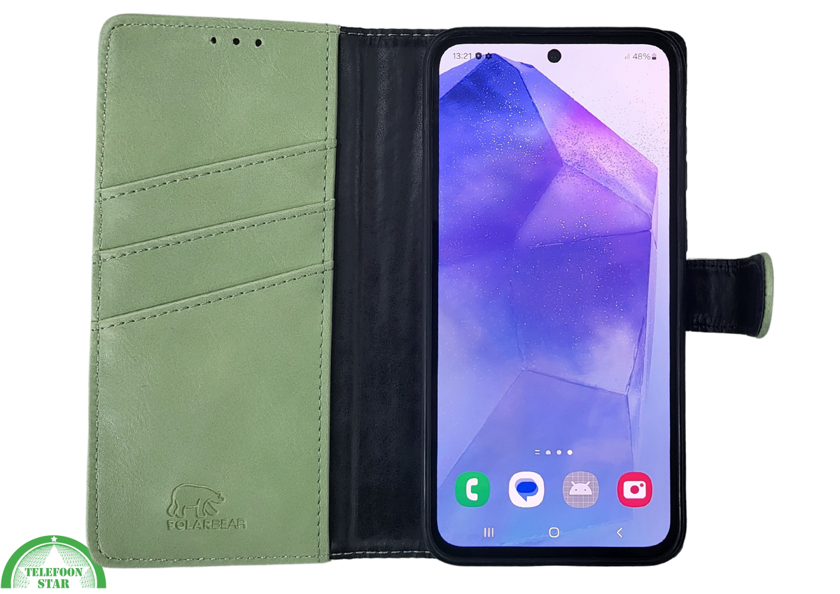 Hoesje voor Samsung Galaxy S26 Plus Bookcase Groen