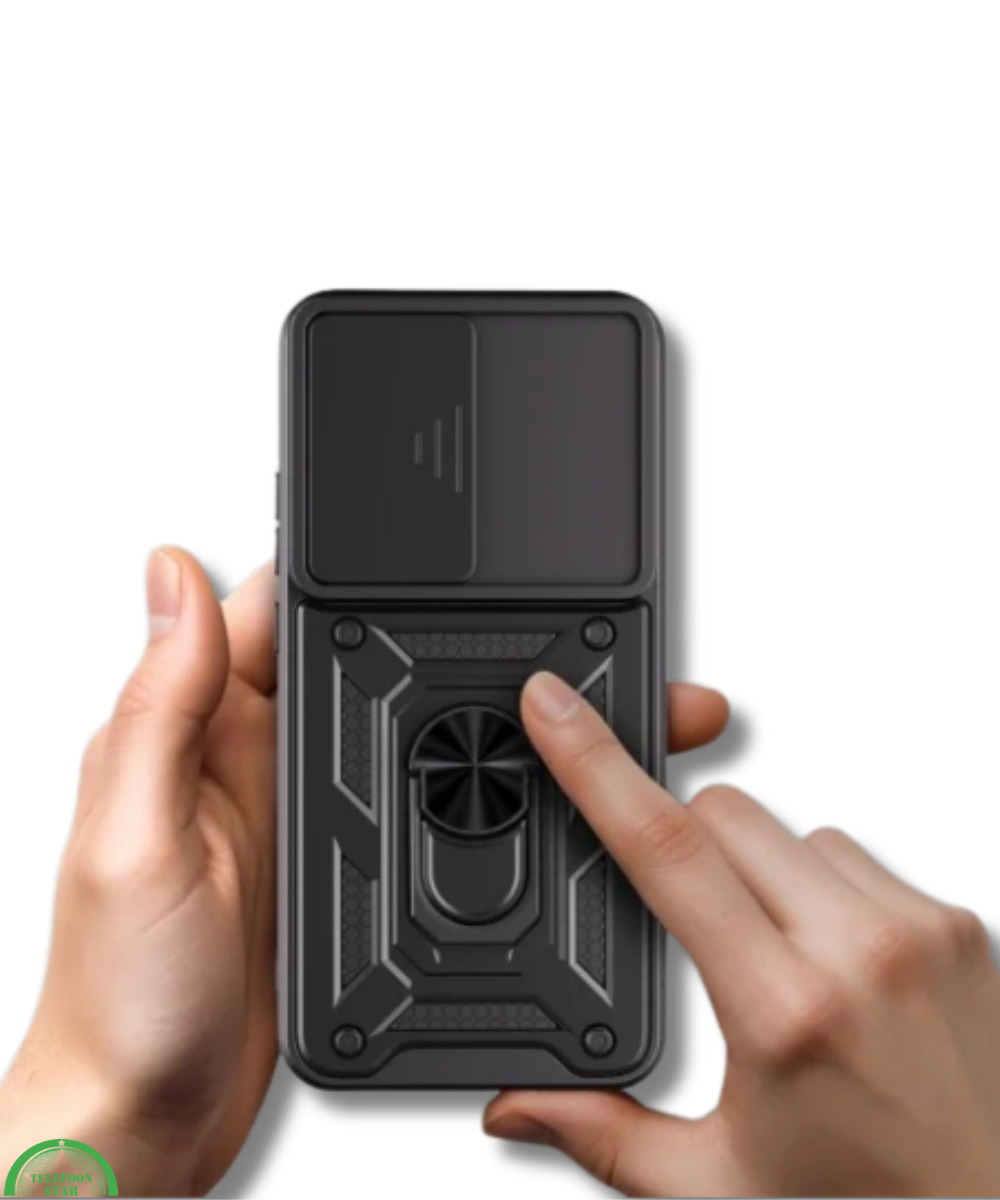 Hoesje voor Oppo Reno 14F met Camera-Slider Kickstand