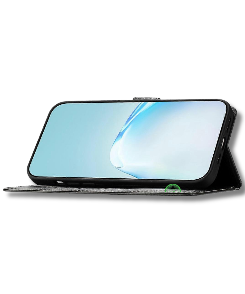 Bookcase Hoesje OnePlus 15 Zwart Magnetische klepsluiting