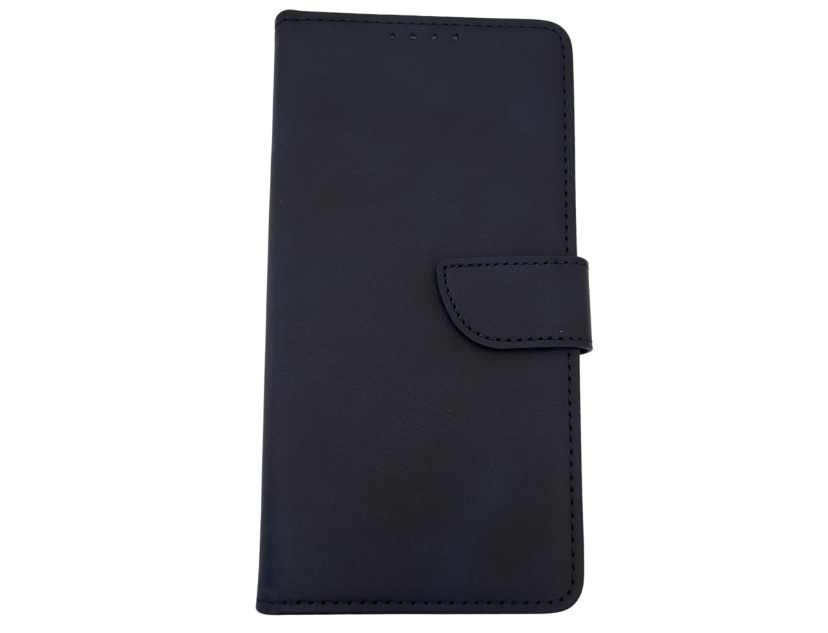 Hoesje voor iPhone 17e blauw Leerlook