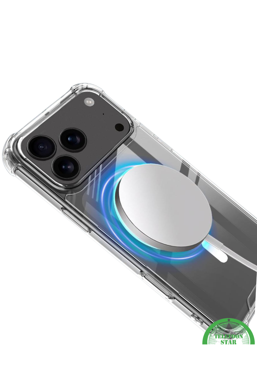 Clear case hoesje voor iPhone 17 Pro met MagSafe – ultra‑dun & stevig, silicone, Slank en flexibel ontwerp | Telefoonstar