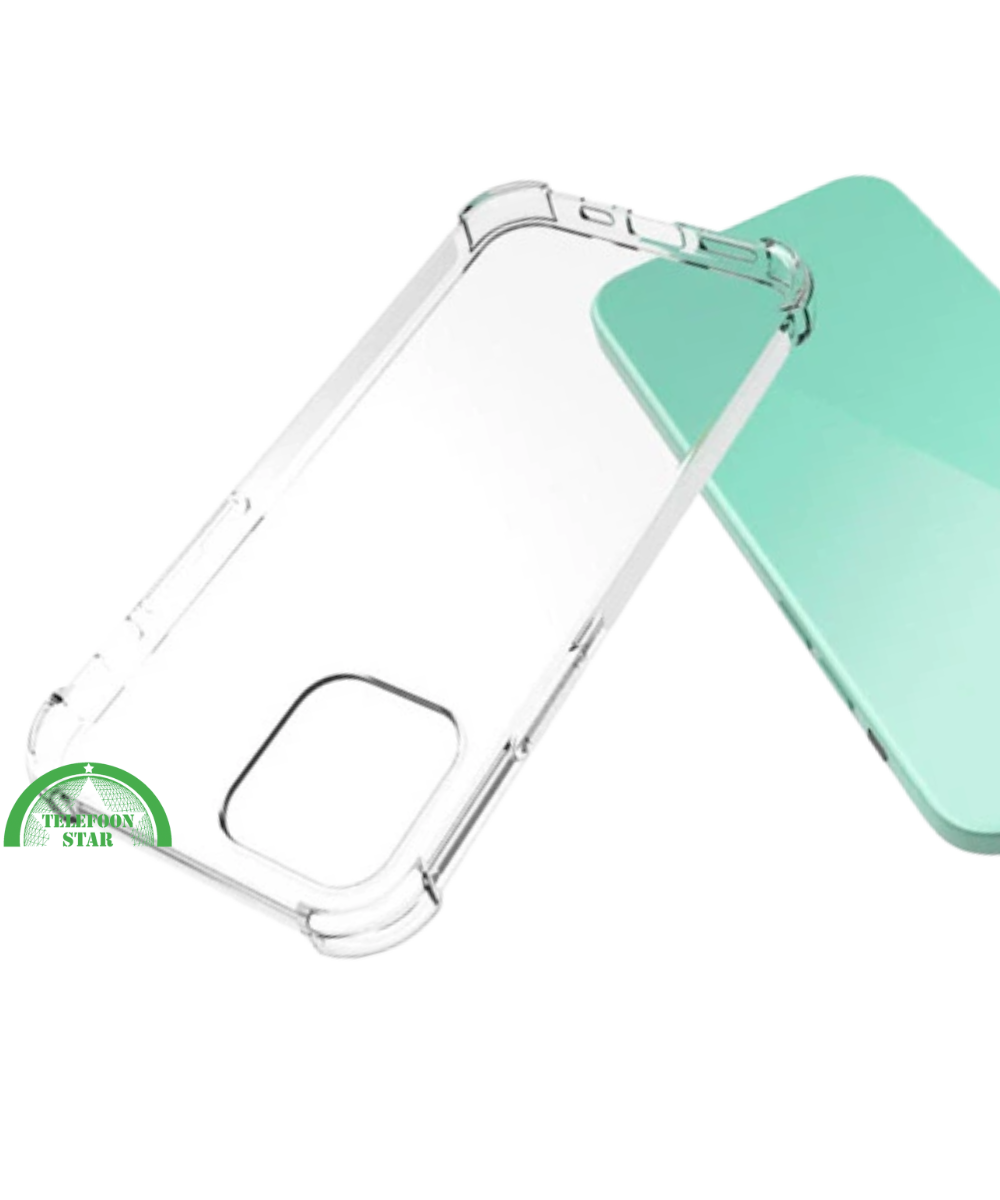 Hoesje voor iPhone 11 Transparant Shockproof, Slank, Sterk & Comfortabel