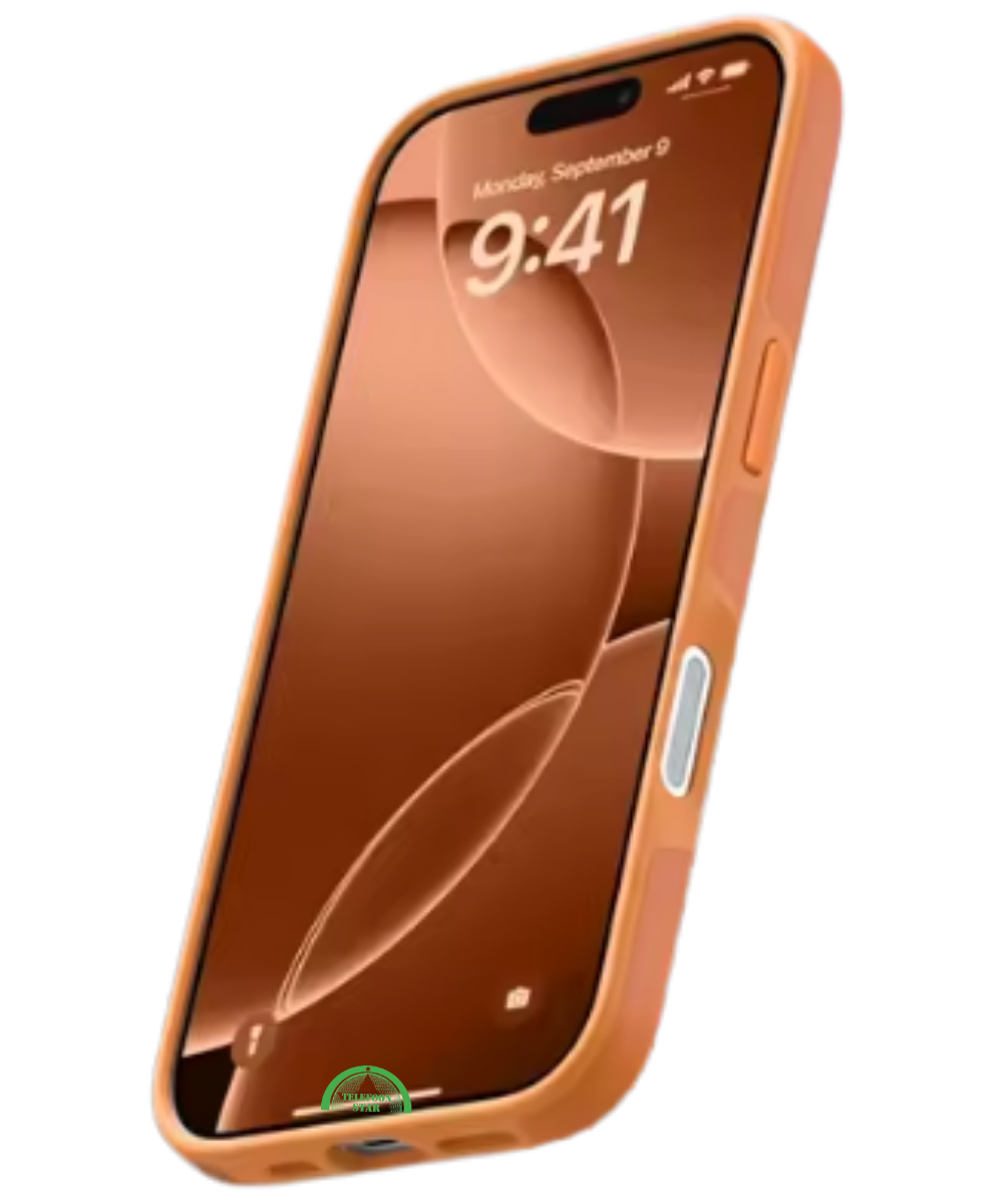Hoesje voor iPhone 17 Oranje Slank, lichtgewicht en nauwsluitend