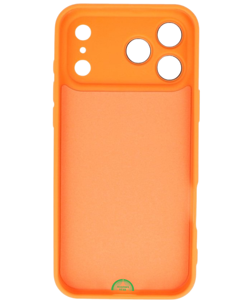 Hoesje voor iPhone 17 Pro Max Oranje Slank, lichtgewicht en nauwsluitend