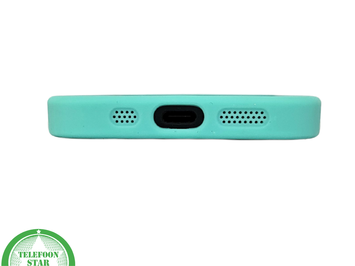 iPhone 15 Hoesje – Turquoise Met MagSafe | Fris, Functioneel & Kleurvol