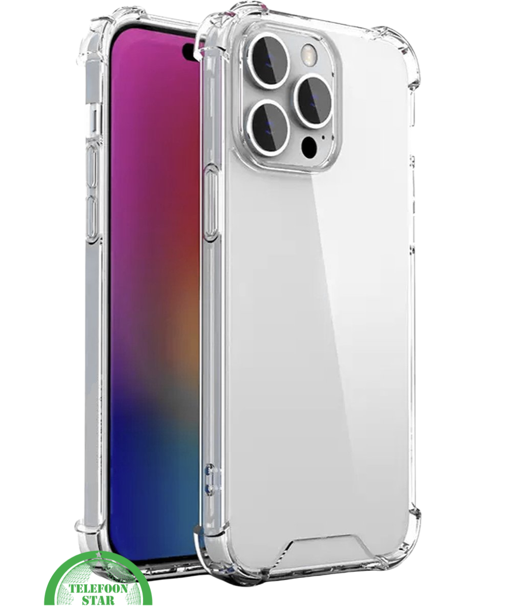 Hoesje voor iPhone 13 Pro Max – Slank, Sterk & Transparant Shockproof