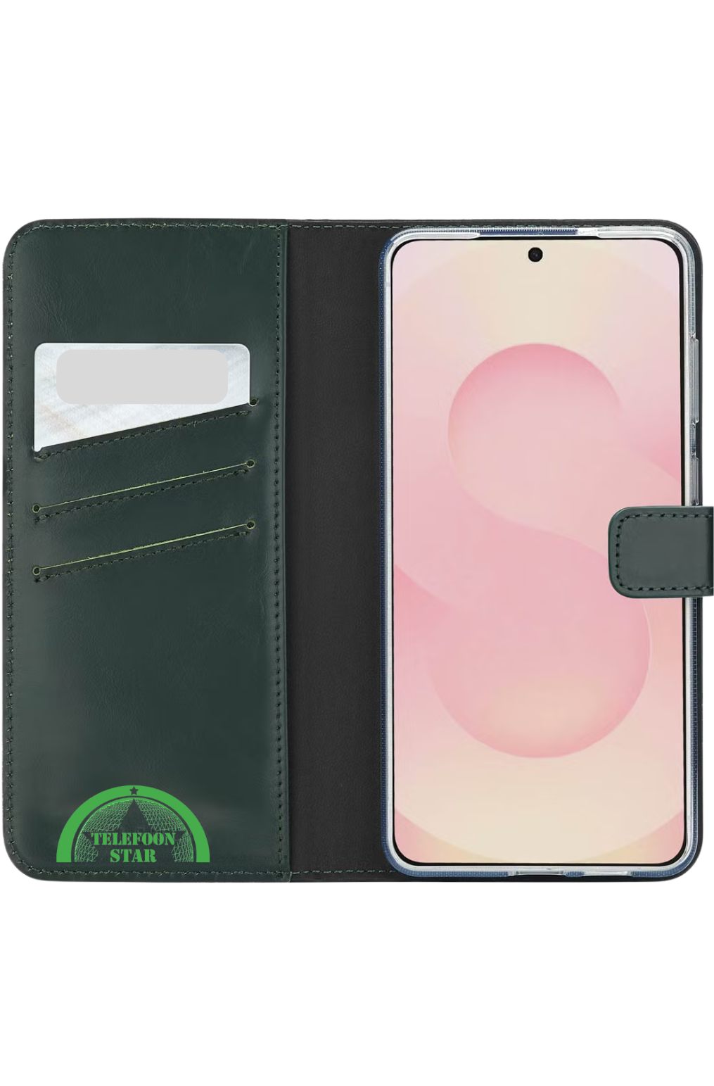 Bookcase Groen voor Samsung S25 Edge