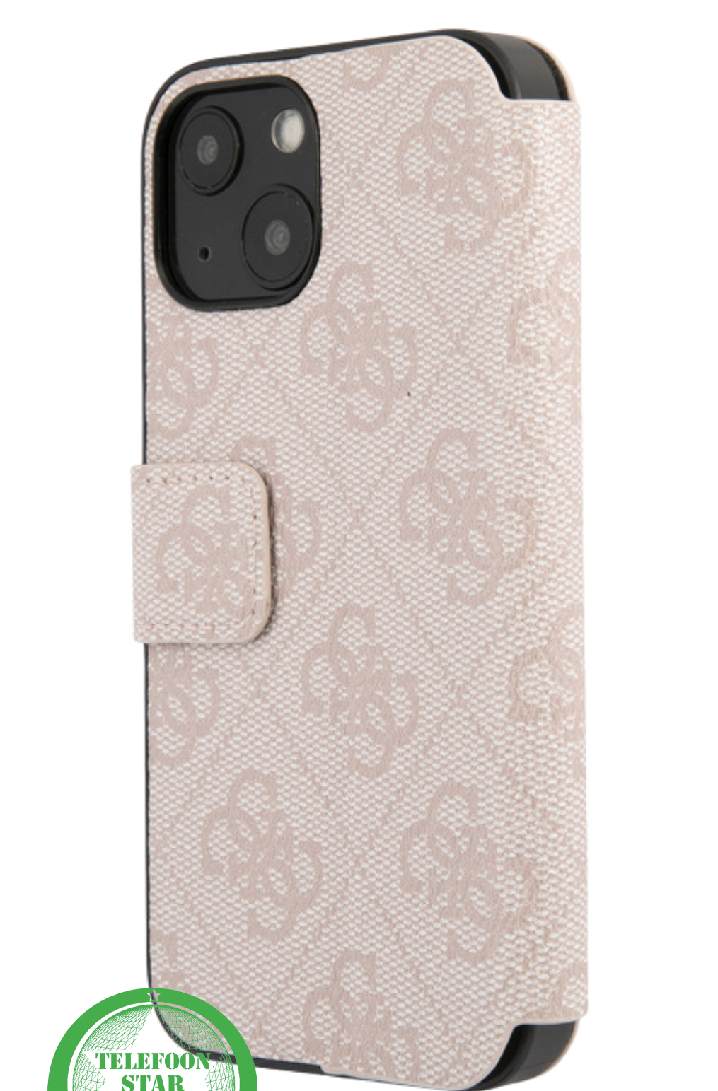 Hoesje voor iPhone 13 Met Ventilatie & Goud Accent