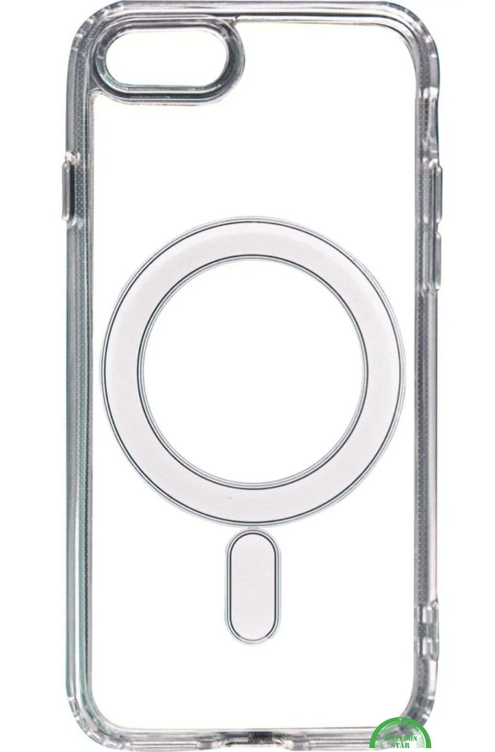 Transparant Hoesje voor iPhone SE MagSafe, Magnetisch, Slank & Krasbestendig