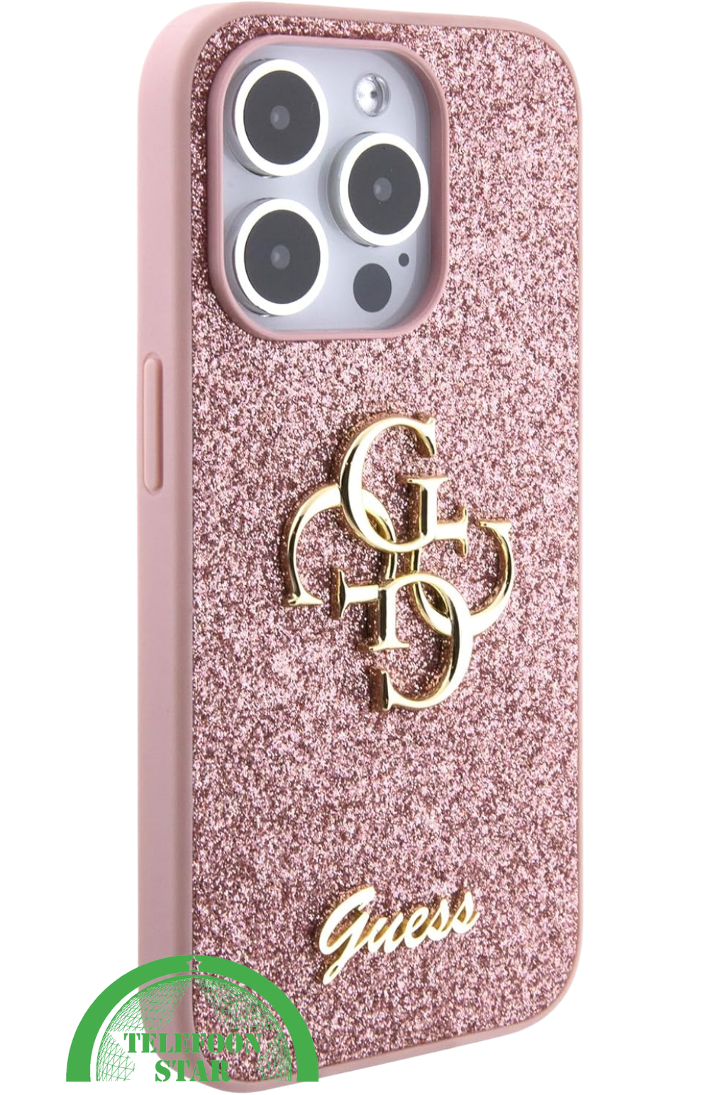Hoesje voor iPhone 15 Pro – Roze Goud Elegantie en Bescherming