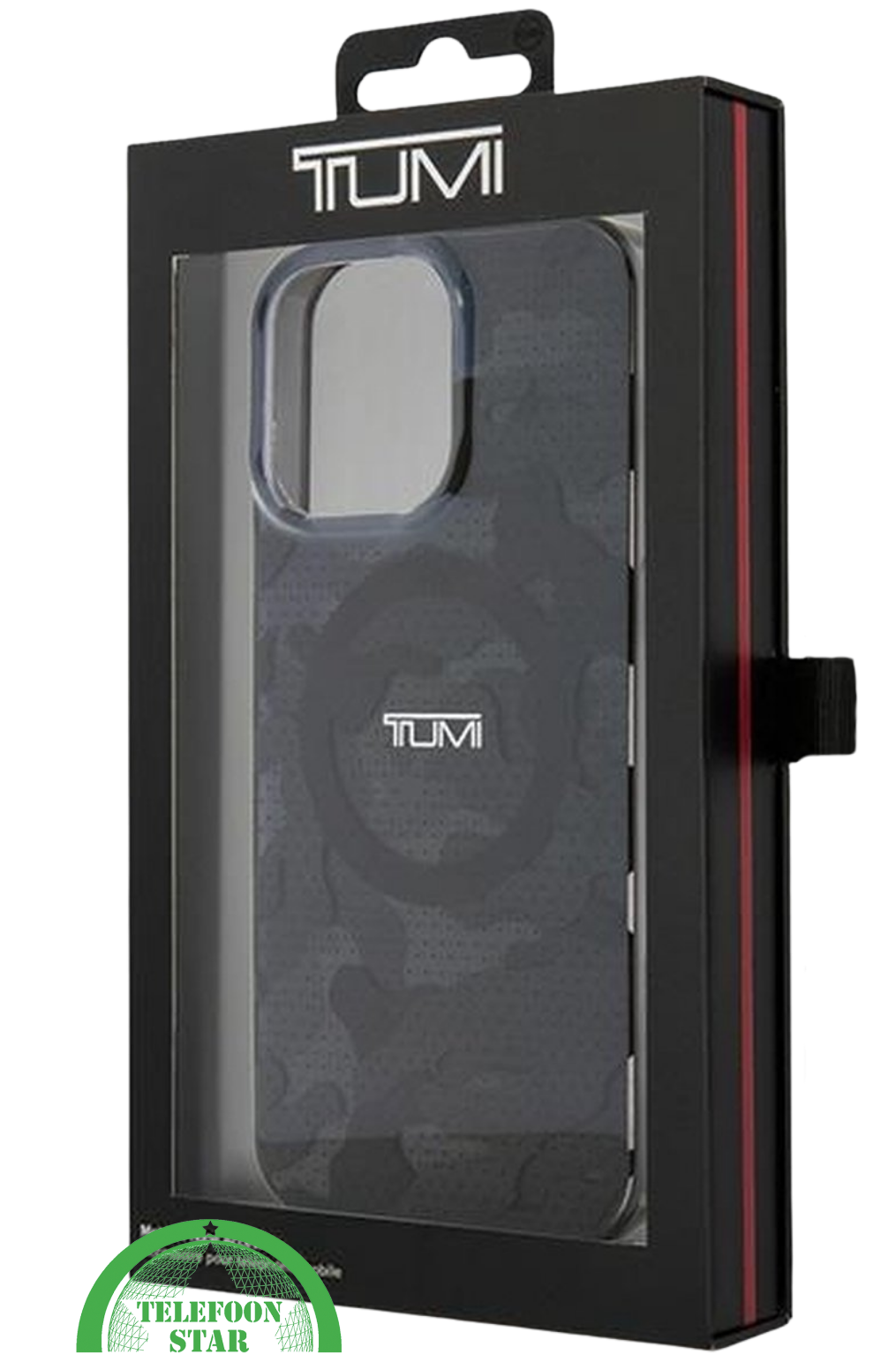 Hoesje Zwart iPhone 16 Pro Max Camouflage – Stoere Bescherming met MagSafe Compatibiliteit
