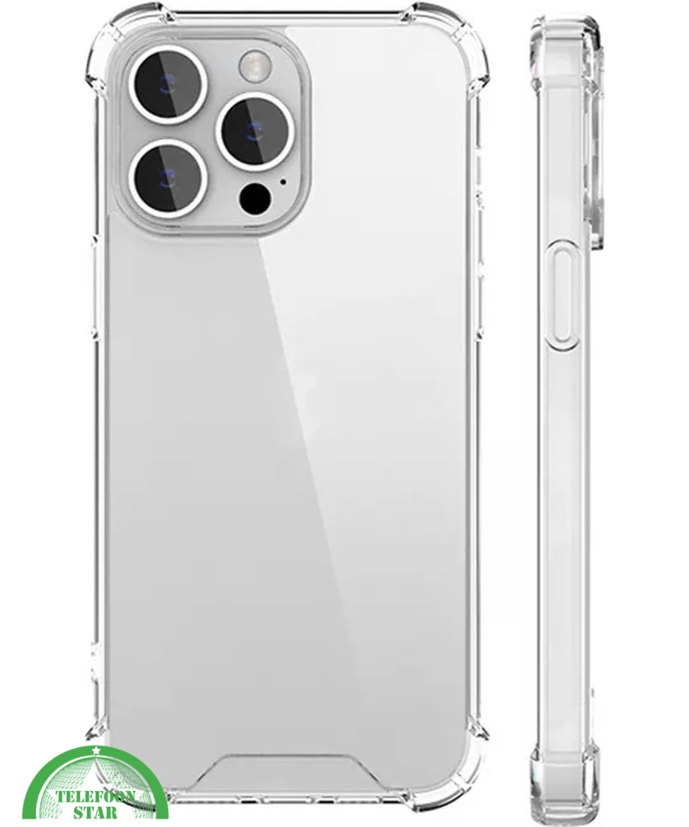 Hoesje voor iPhone 15 Pro Max – Slank, Sterk & Transparant Shockproof