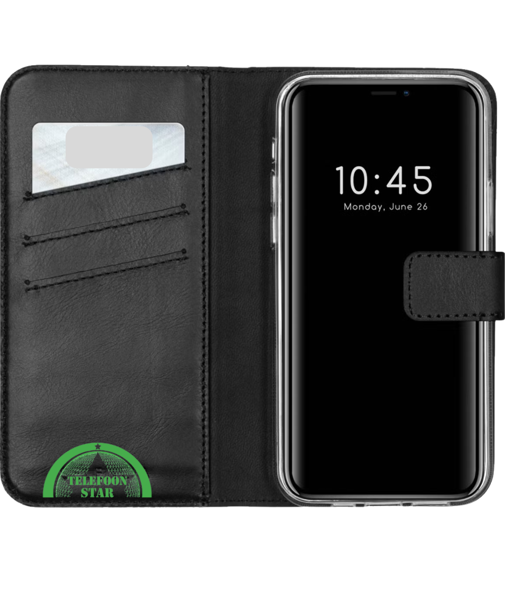 Bookcase Hoesje voor iPhone 12 Pro Zwart Luxe, Veilig & Praktisch