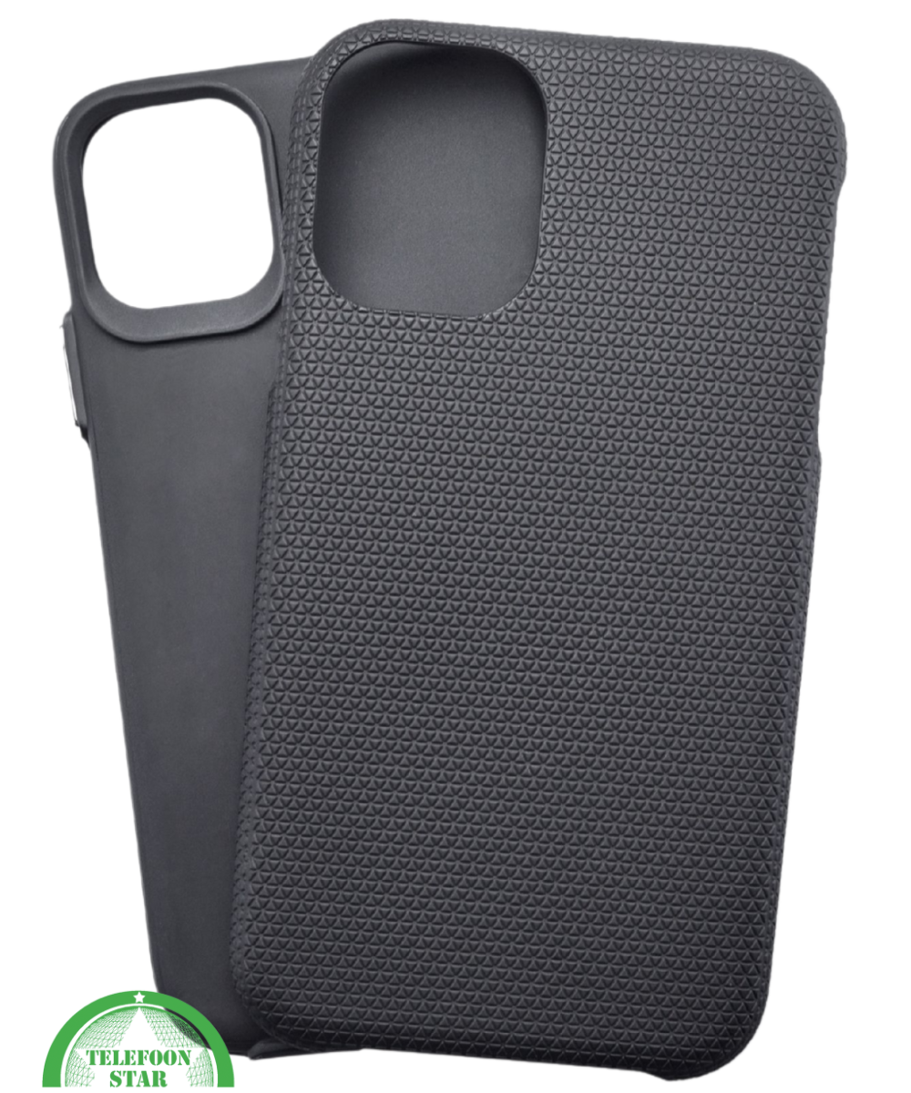 Hoesje voor iPhone 12 Zwart Anti-Slip, Sterk, Gripvast & Slank Design