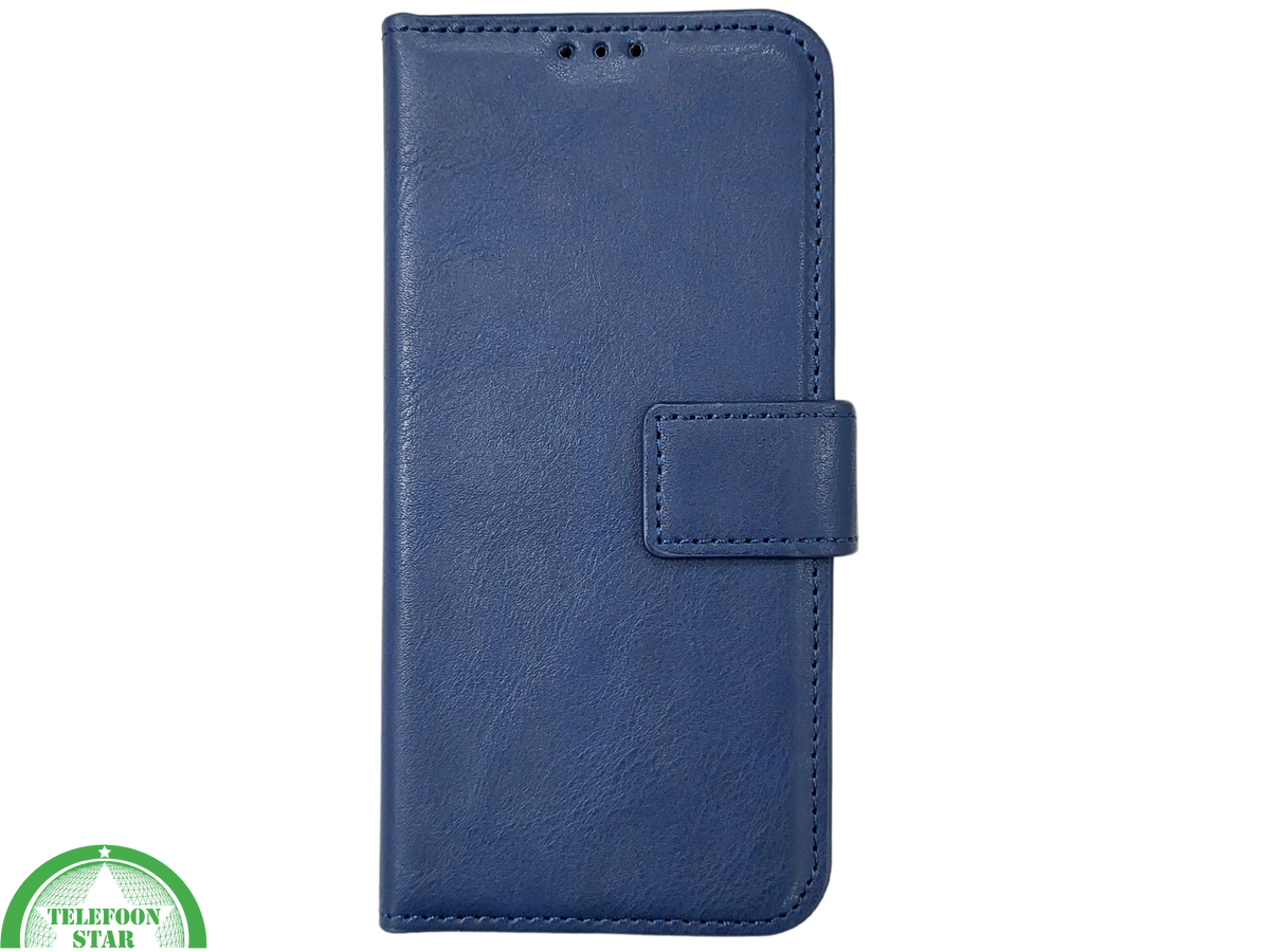 iPhone 16 Pro Insteekhoesje Lichtbruin – Stijlvolle Leren Look met Open Bovenkant