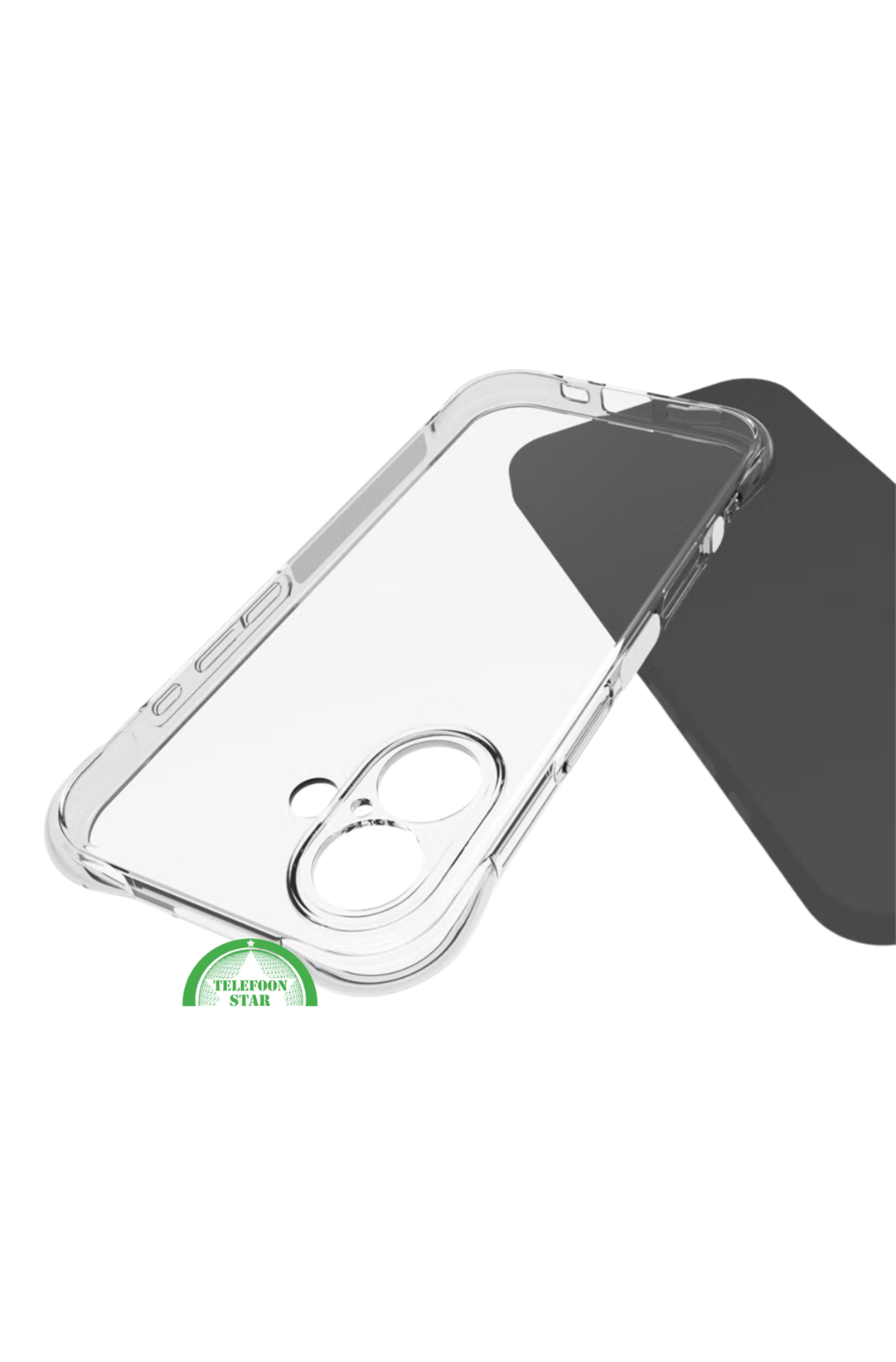 Siliconen Case Hoesje voor iPhone 17 – Slank, Schokbestendig & Transparant Antishock | Telefoonstar