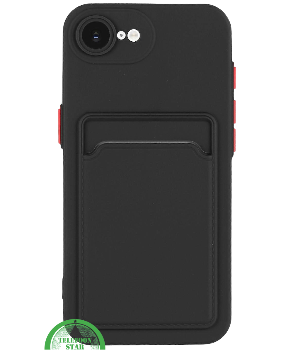 Hoesje voor iPhone 17E TPU Pasjes Backcase Praktisch, Slank & Schokbestendig