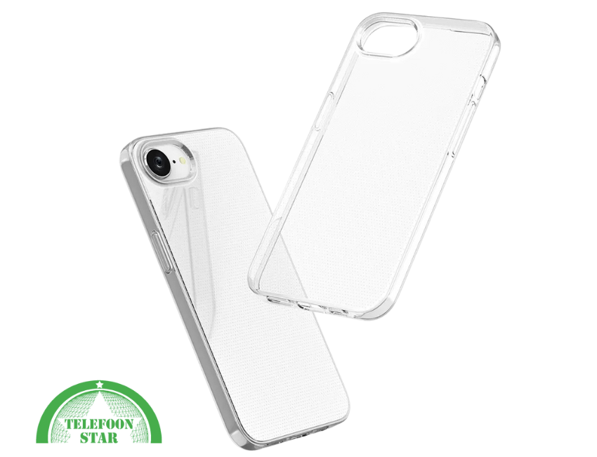 Antishock Hoesje voor iPhone 16E (2025) Slank & Schokabsorberend Transparante Cove