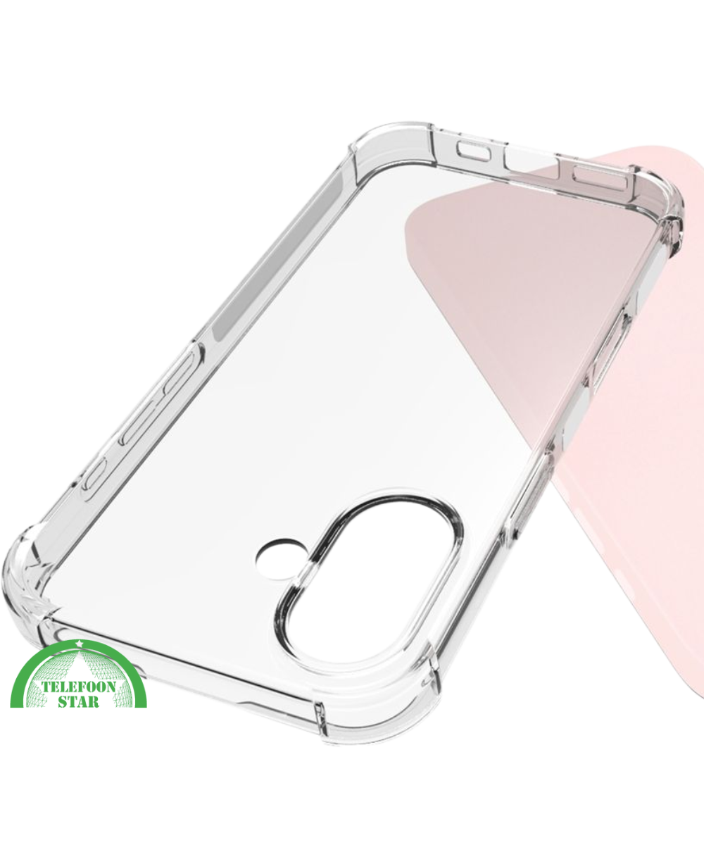 Transparant Hoesje voor iPhone 16 Shockproof – Extra Sterk & Kristalhelder