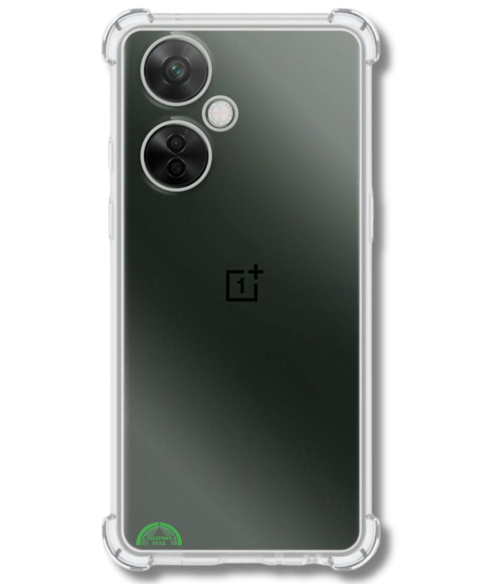Hoesje voor OnePlus 3Lite Transparant met Hoekbescherming