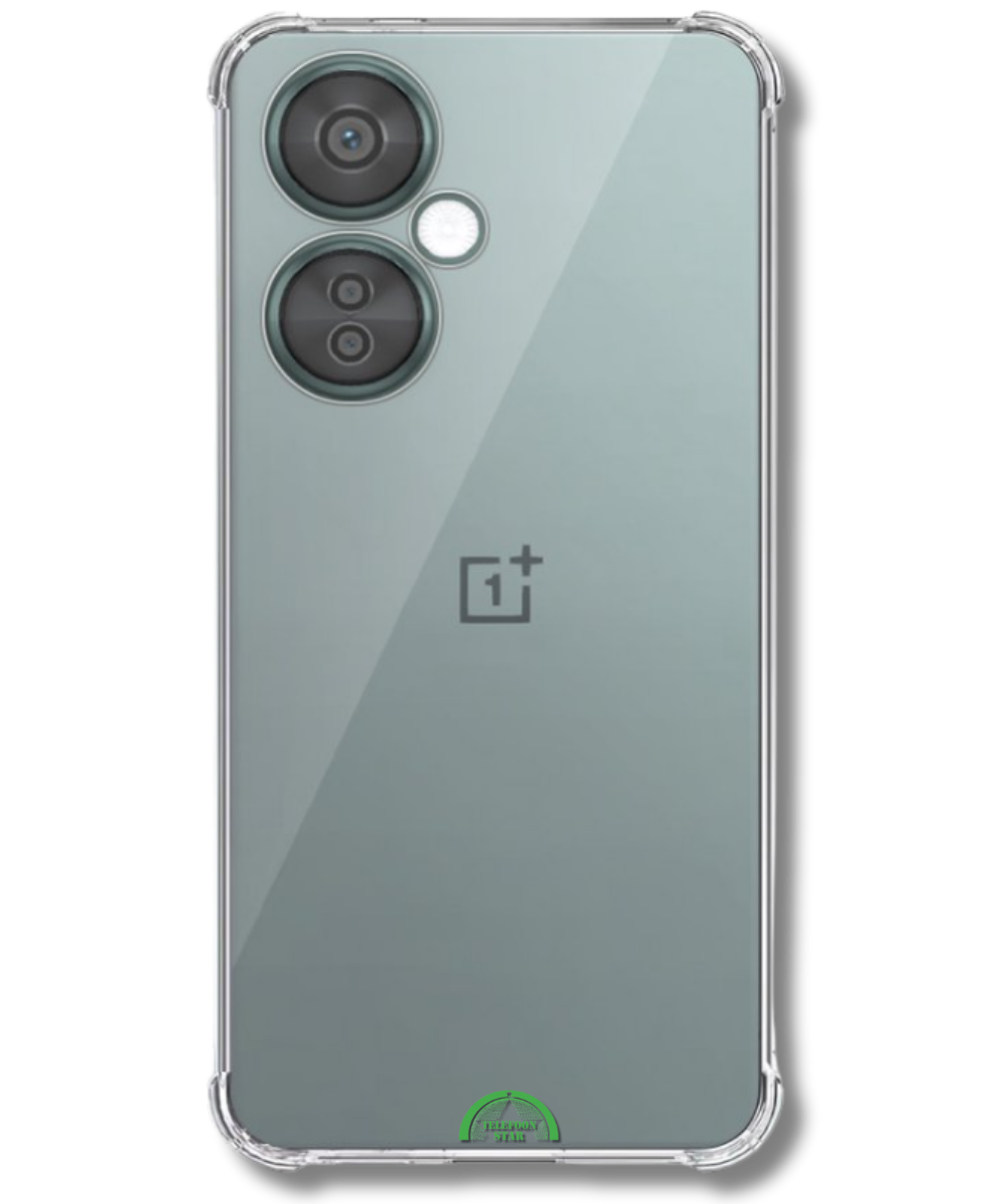 Hoesje voor OnePlus 3Lite Transparant met Hoekbescherming