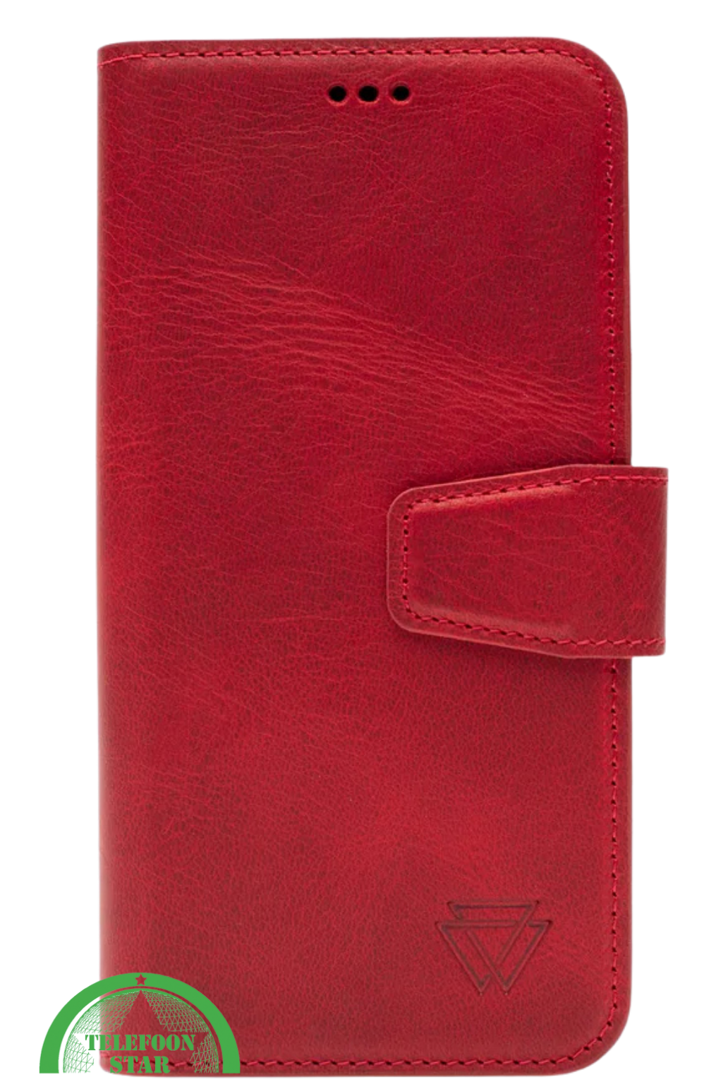 Rood Bookcase Hoesje iPhone 14 Pro Max – Luxe & 360° Bescherming | Telefoonstar