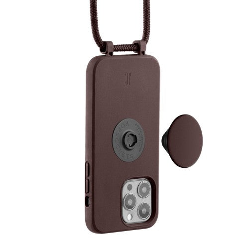 iPhone 13 Pro hoesje 3-in-1 donkerbruin