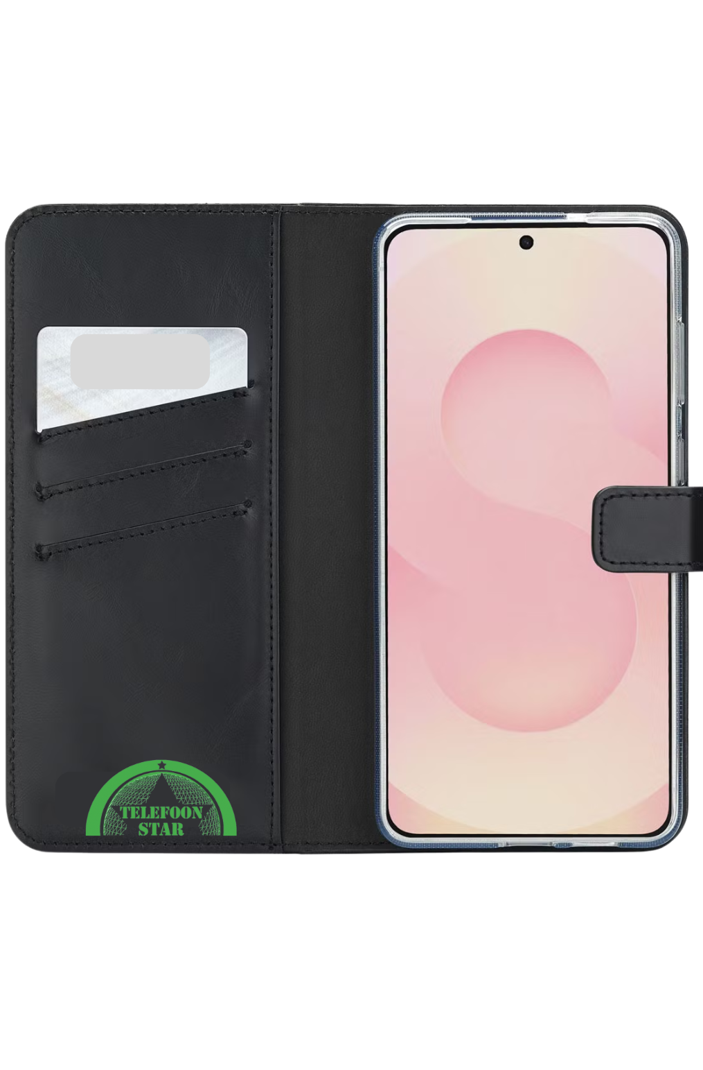 Hoesje voor S25 Edge Bookcase Zwart