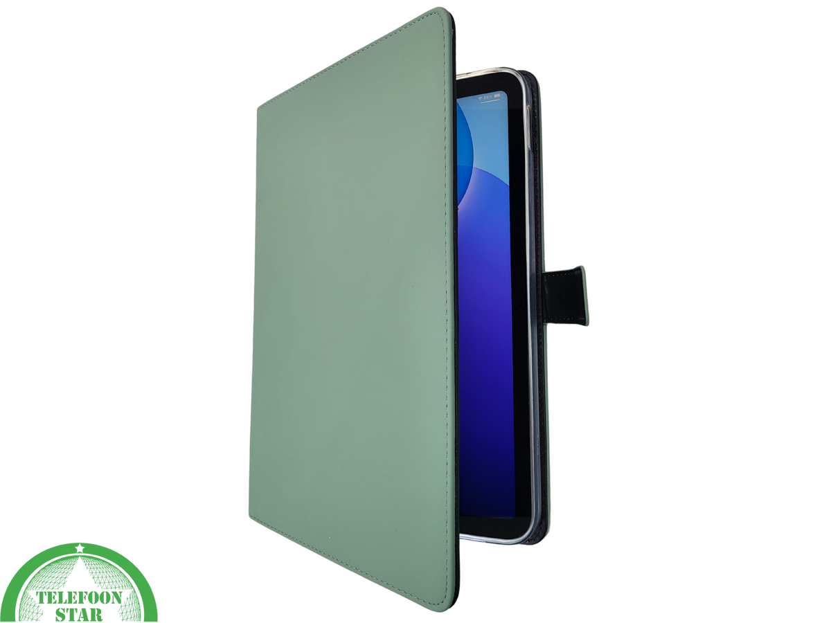 iPad 11e Gen 2025 Hoes Luxe Groene Bookcase 11 inch Schokbestendig