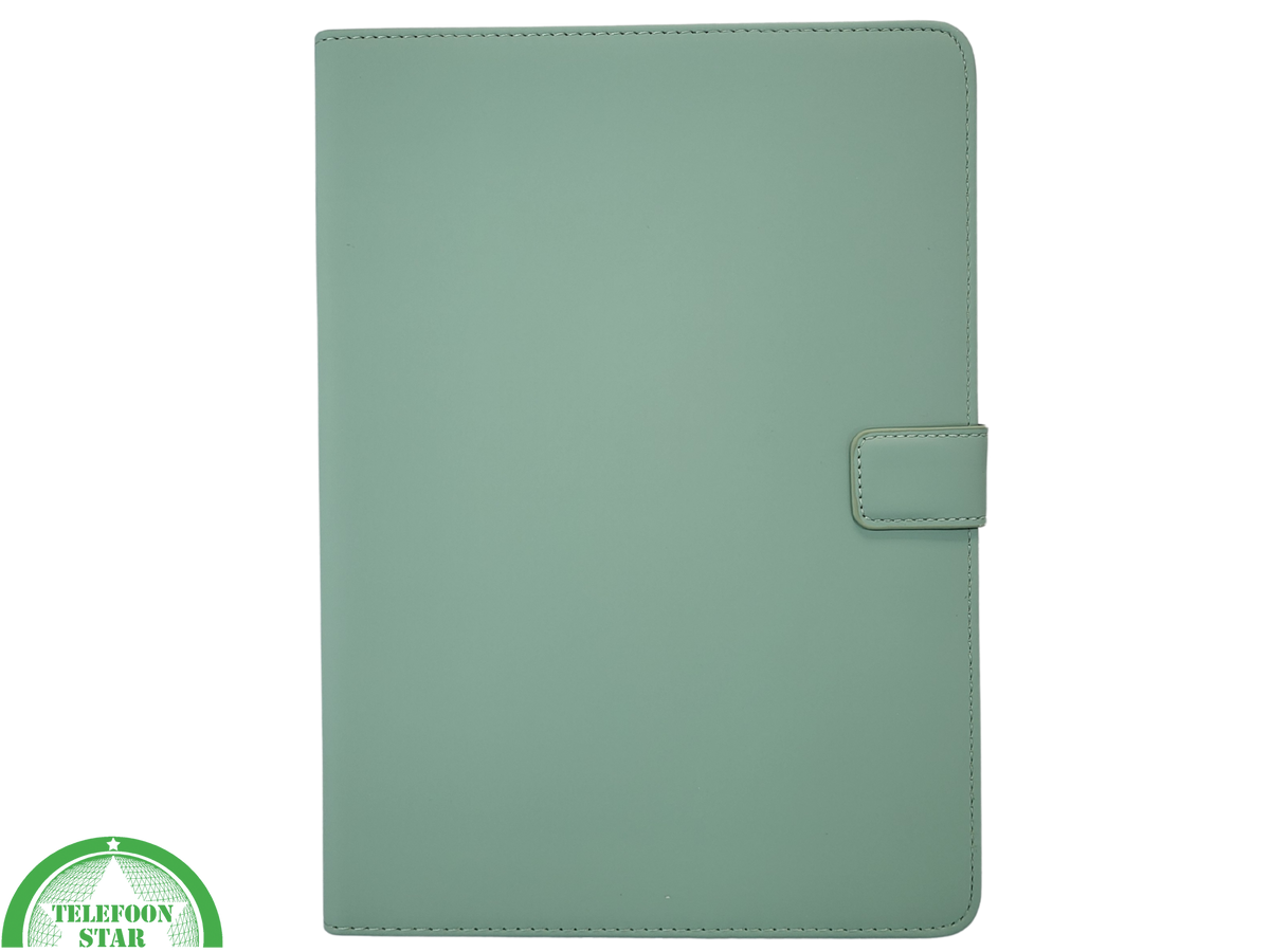 iPad 11e Gen 2025 Hoes Luxe Groene Bookcase 11 inch Schokbestendig