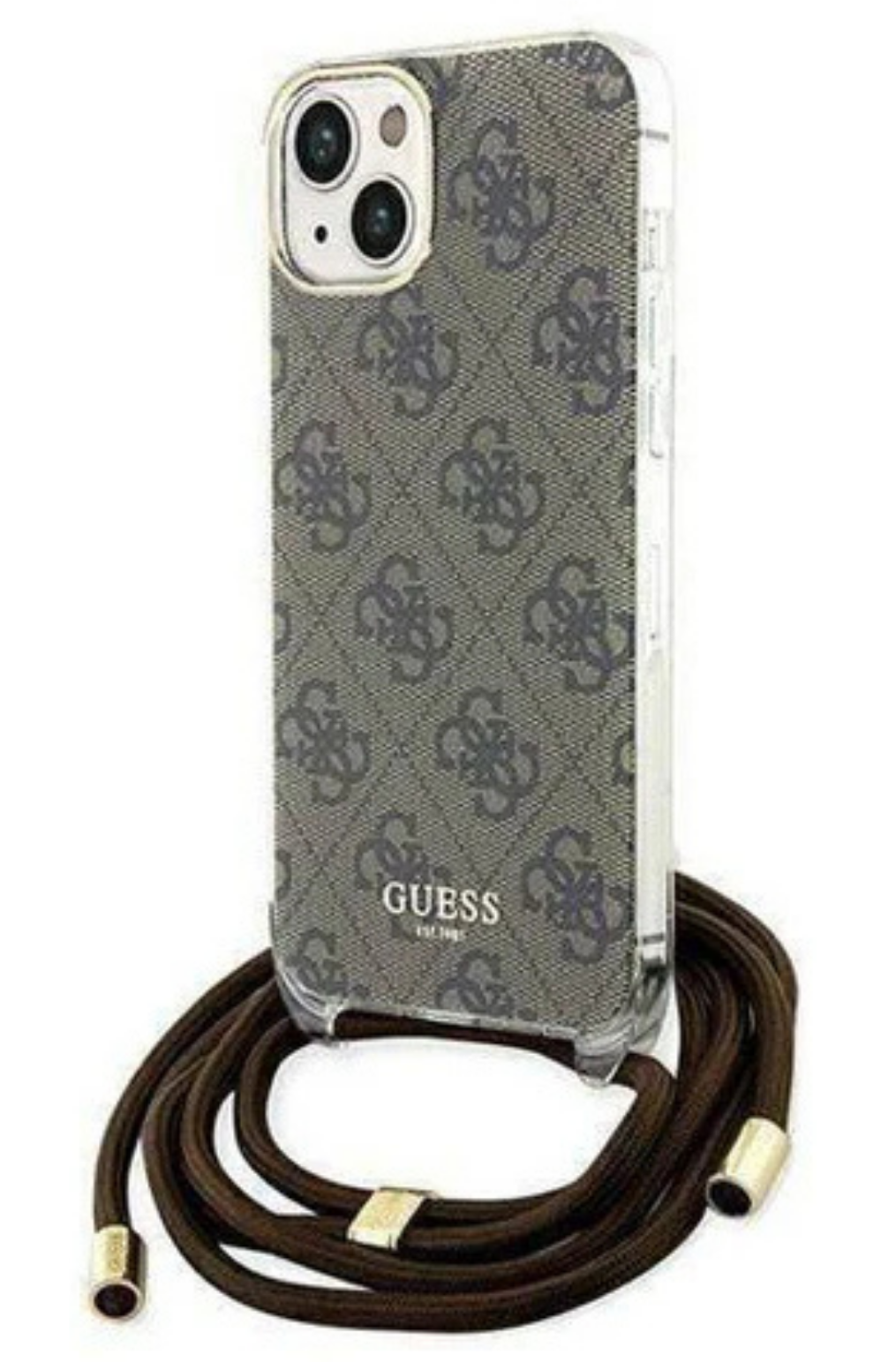 Bookcase Hoesje voor iPhone 14 - Donker Bruin