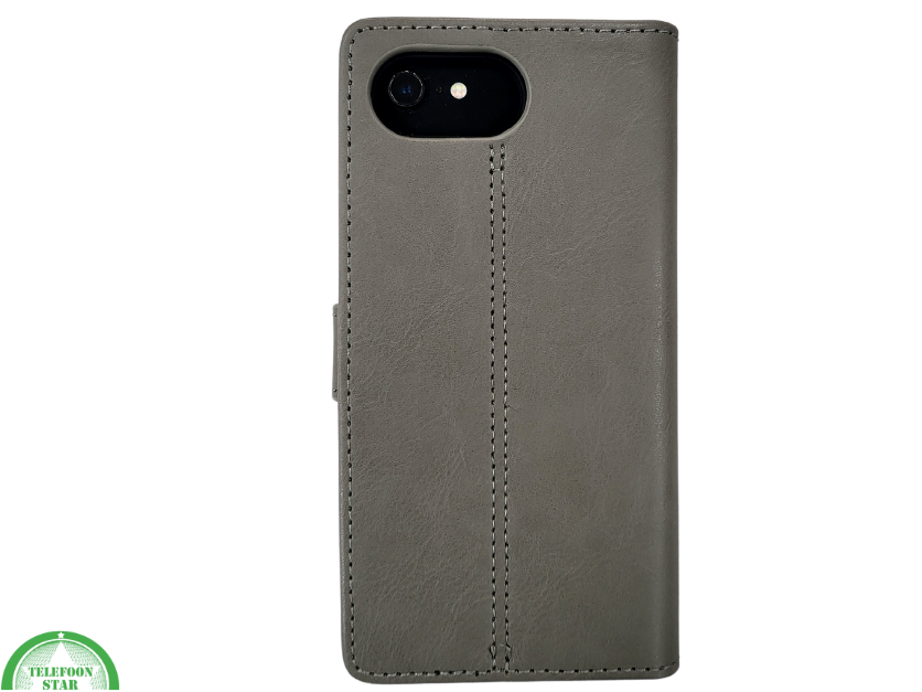 Boek case Grijs cover iPhone 16E 2025