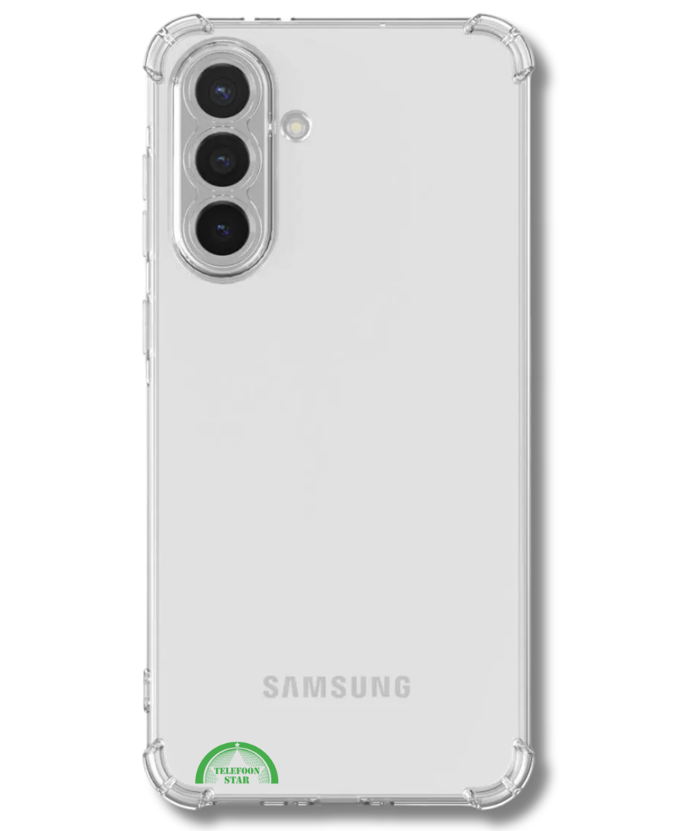 Hoesje voor Samsung A56 Antishock Case Hoogwaardige bescherming Transparant