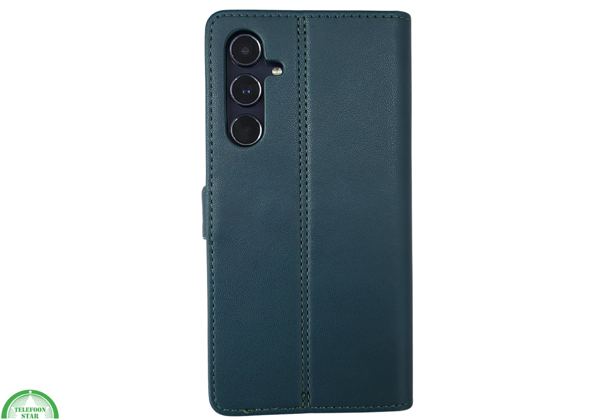 Hoesje voor Samsung Galaxy S26 Boek Case Leer donkergroen