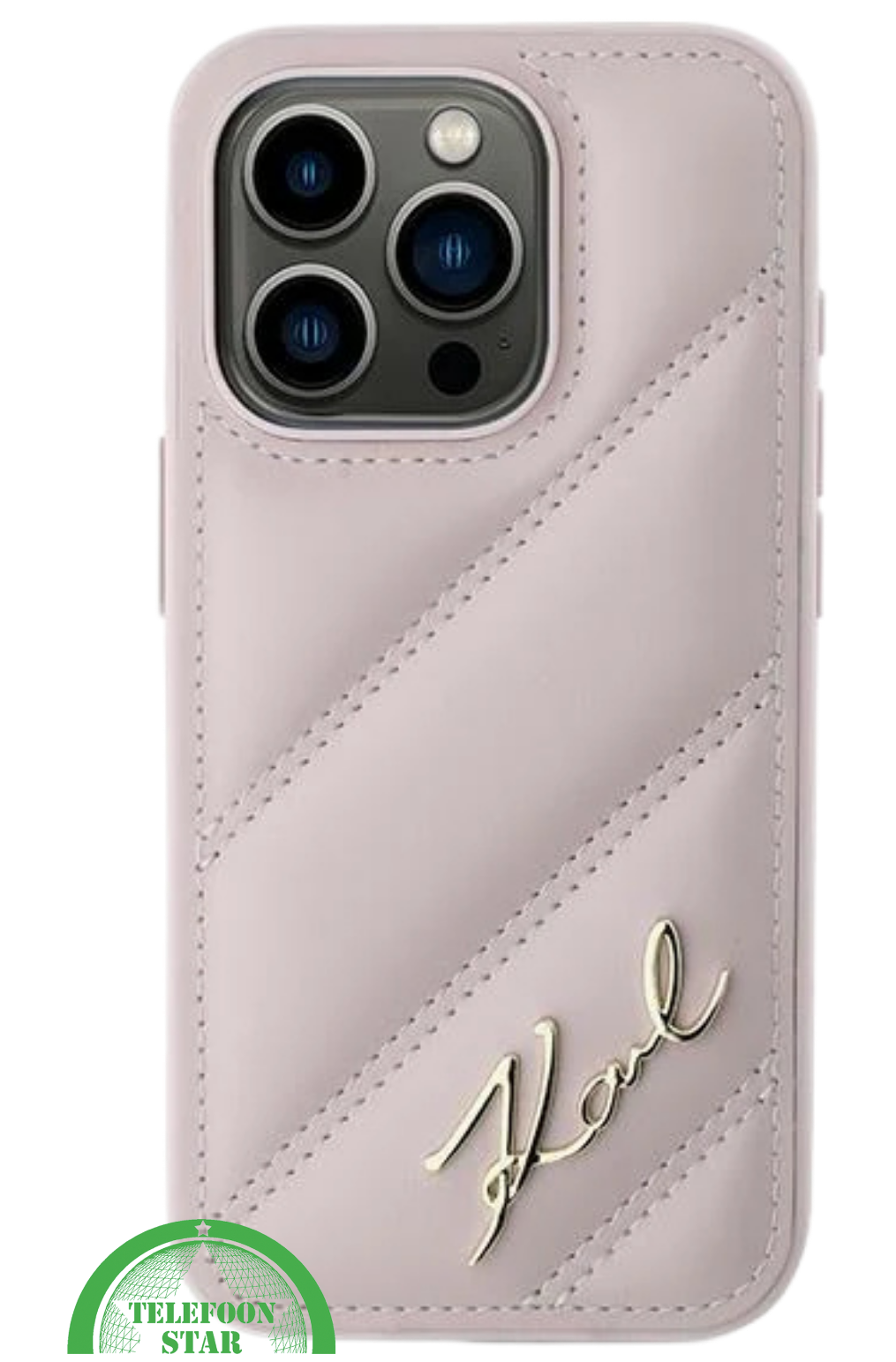 iPhone 16 Pro Luxe Leren Hoesje – Roze | Elegant, Stevig en Stijlvol Design