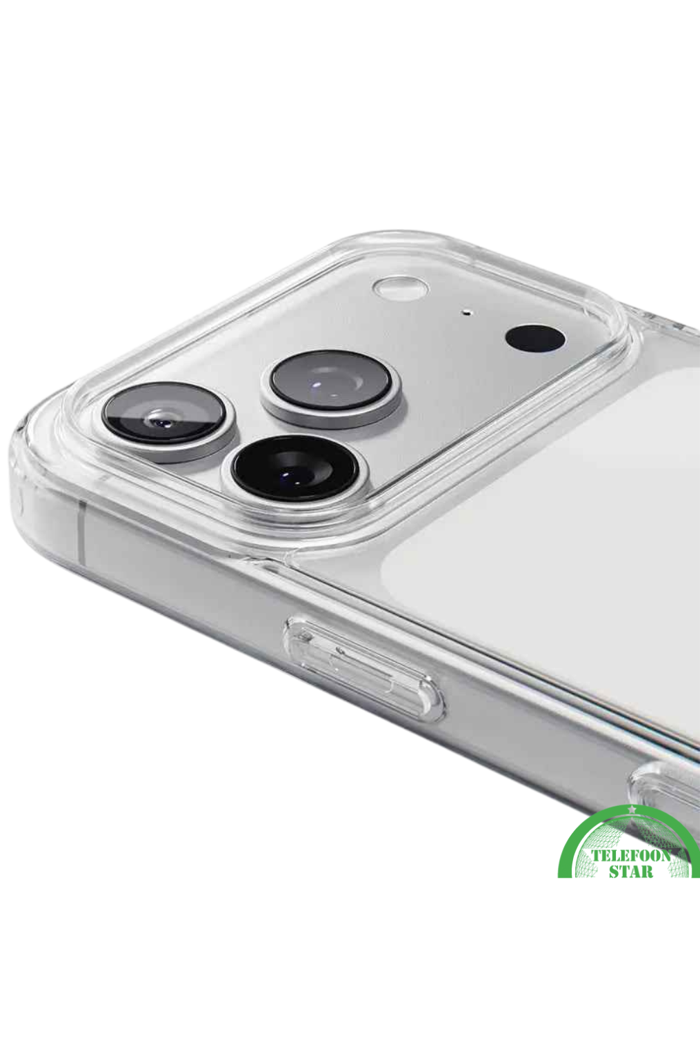 Perfecte pasvorm voor iPhone 18 Pro – Silicone, Flexibel, Helder & Extra Sterk, transparant en Extra bescherming voor camera en scherm | Telefoonstar