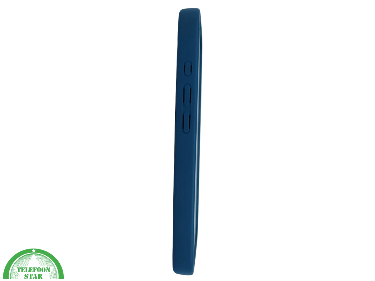 iPhone 16 Pro Max Donkerblauw Hoesje – Mat Design met Stevige Achterkant Bescherming